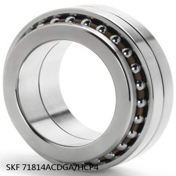 71814ACDGA/HCP4 SKF Super Precision,Super Precision Bearings,Super Precision Angular Contact,71800 Series,25 Degree Contact Angle
