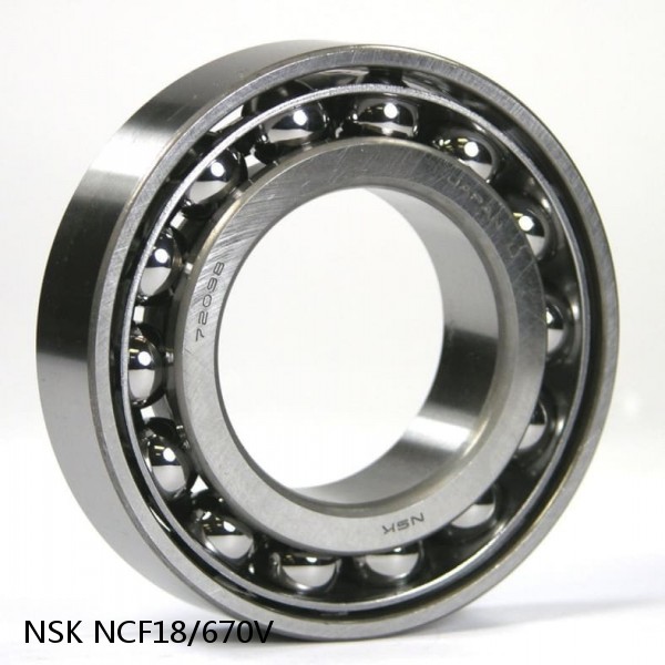 NCF18/670V NSK CYLINDRICAL ROLLER BEARING #1 small image