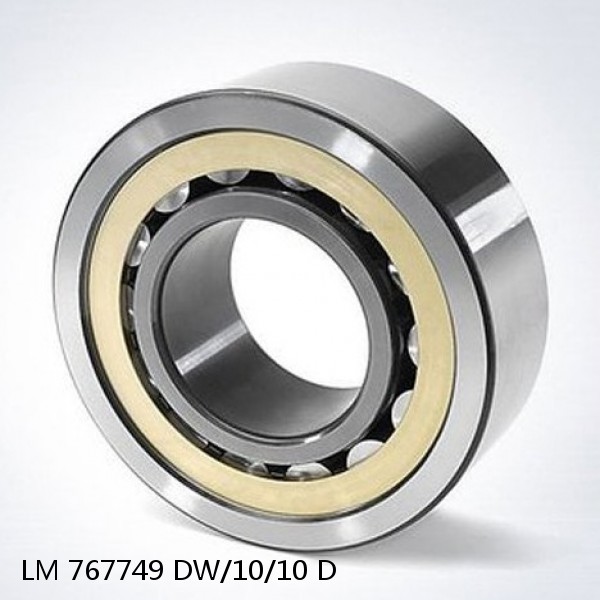 LM 767749 DW/10/10 D  Tapered Roller Bearings #1 small image