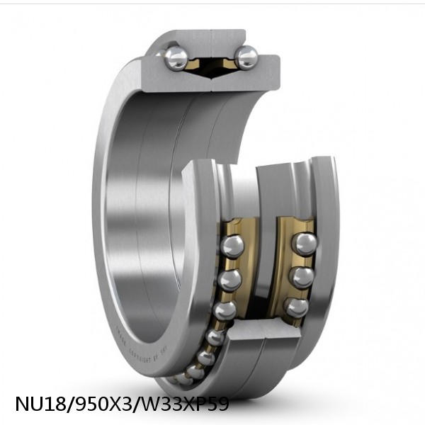NU18/950X3/W33XP59 Needle Self Aligning Roller Bearings #1 image